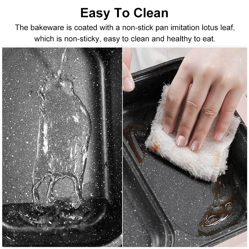 110V/220V 2 IN 1 Electric Hot Pot Cooker, Multifunctional Electric Non Stick Plate Easy to Use Safe, for Home