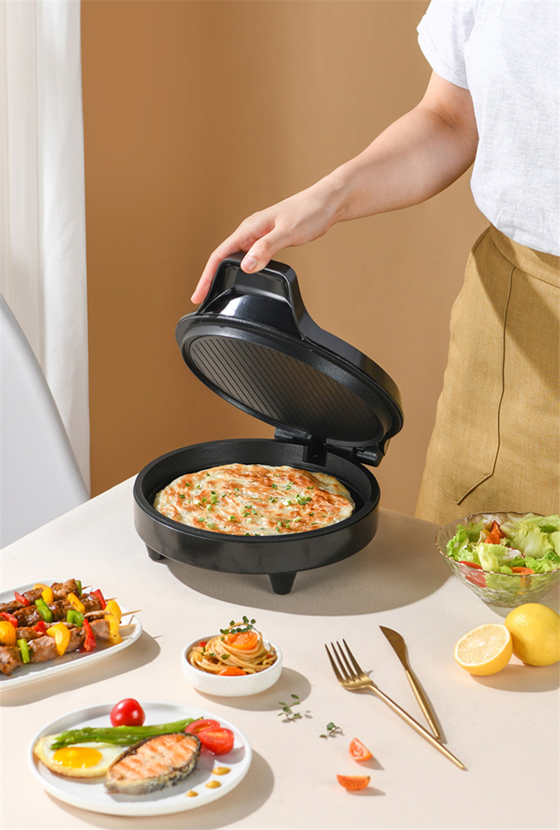 Electric Baking Pan, Double-sided Heating Even Heating Convenient Fast Cooking 3 Cooking Modes, for Home