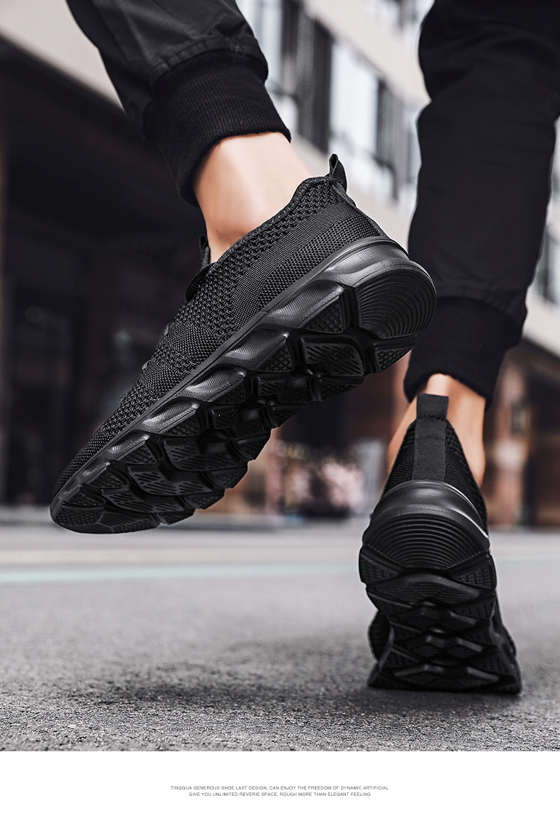 Hot Sale Light Man Running Shoes, Comfortable Breathable Casual Antiskid Wear-resistant, for Men