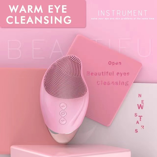 Silicone Cleansing Brush with Easy Control, Boosts Blood Circulation, 12000 RPM High Frequency Vibration
