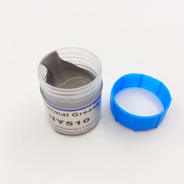 Silicone Thermal Paste Grease, 1.93 W/m.k HY510 10g High Performance Ratio High Quality, for CPU GPU