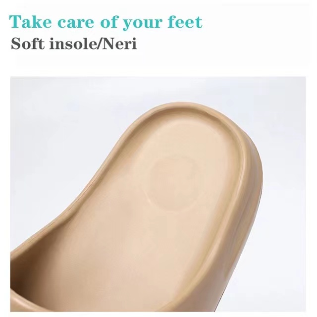 EVA 2022 Slippers, High Soft Bottom Light Weight Beach Shoes COmfortable Smooth Anti-skid, Big Size