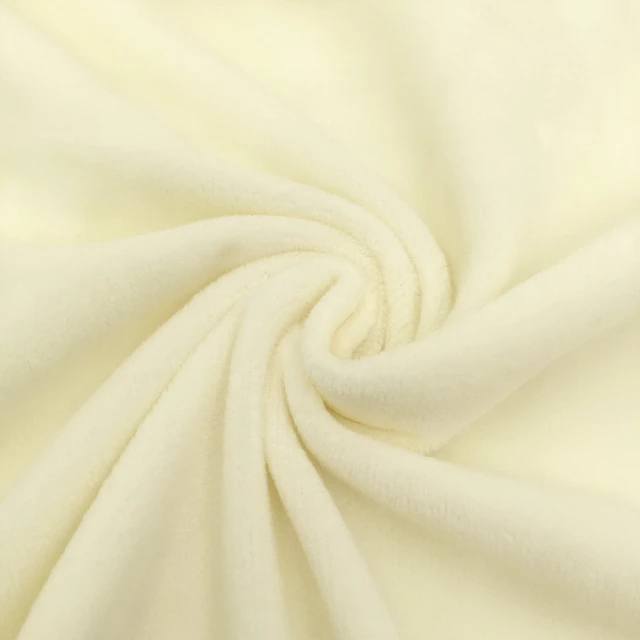 ZYFMPTEX 100% Polyester Plush Fabric, Comfortable Warm Skin-friendly Durable, for Babies
