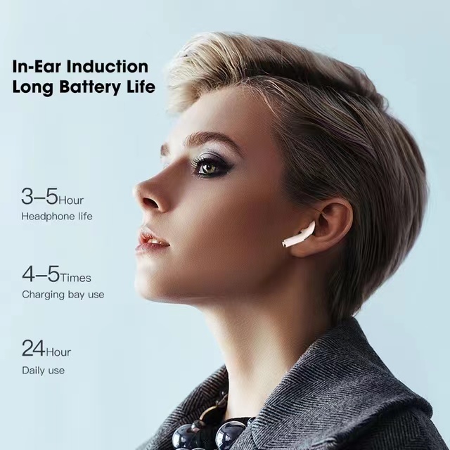 XIAOMI Headphones, with Mic Waterproof Wireless Bluetooth Compatible Large Capacity Battery, for Phones
