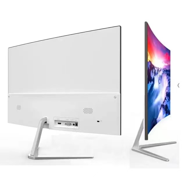 32in Curved LED Display Monitor, HDMI Display 144hz High Quality Simple Design High Performance Ratio, for Gaming