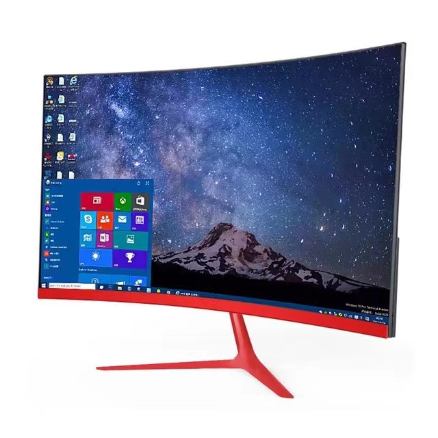 32 Inch Curved Monitor, High Definition 2k 144hz 2560*1440 Resolution Better Experience, for Gaming