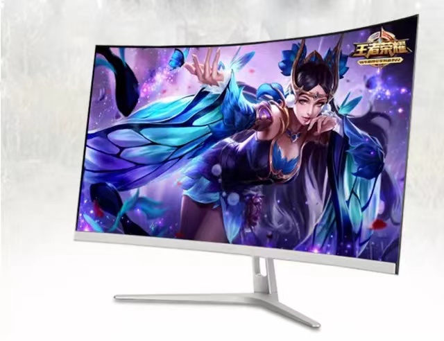 32 Inch Curved Monitor, High Definition 2k 144hz 2560*1440 Resolution Better Experience, for Gaming