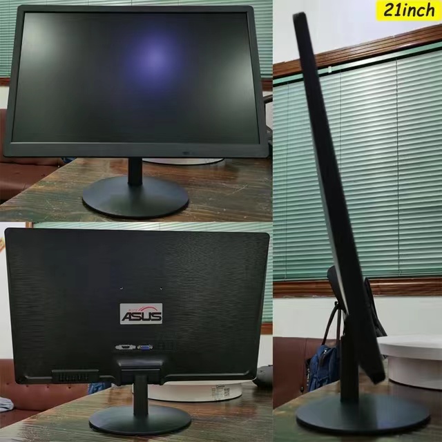 21/22 Inch 1K Display Monitor, 75Hz HD Flat Panel Portable 1920*1080 Resolution High Dynamic Comparison, for Gaming