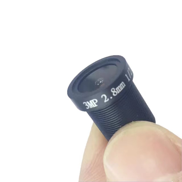 Mini Wide Angle CCTV Monitoring Lens, 115 Degrees Wide Angle 1080P Camera 2.8/3.6mm Lens, for Security