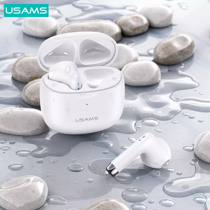 USAMS 2022 Mini Earbuds, Wireless BT5.0 TWS 3g Weight Comfortable Smaller Size High Resolution, for Phones