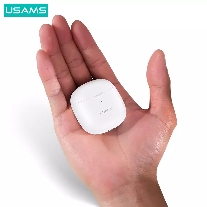 USAMS 2022 Mini Earbuds, Wireless BT5.0 TWS 3g Weight Comfortable Smaller Size High Resolution, for Phones