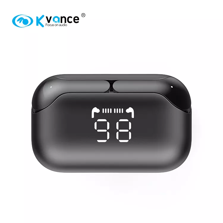 Unique Design Wireless Earphones, HD Sound Experience Patent Design LED Battery Long Battery Life, for Phones