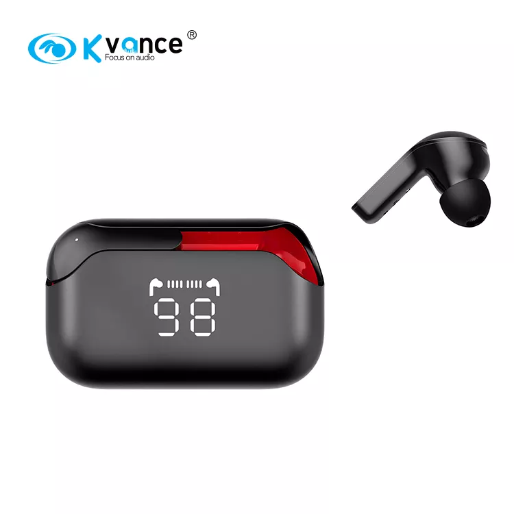 Unique Design Wireless Earphones, HD Sound Experience Patent Design LED Battery Long Battery Life, for Phones