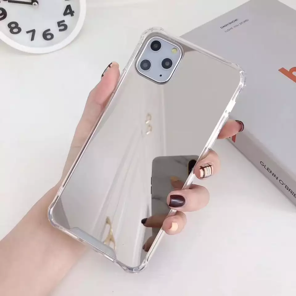 Phone Case with Mirror, Fall-proof Protective Material Dirt Resistant Shock Resistant Luxurious Design, for  IPhones