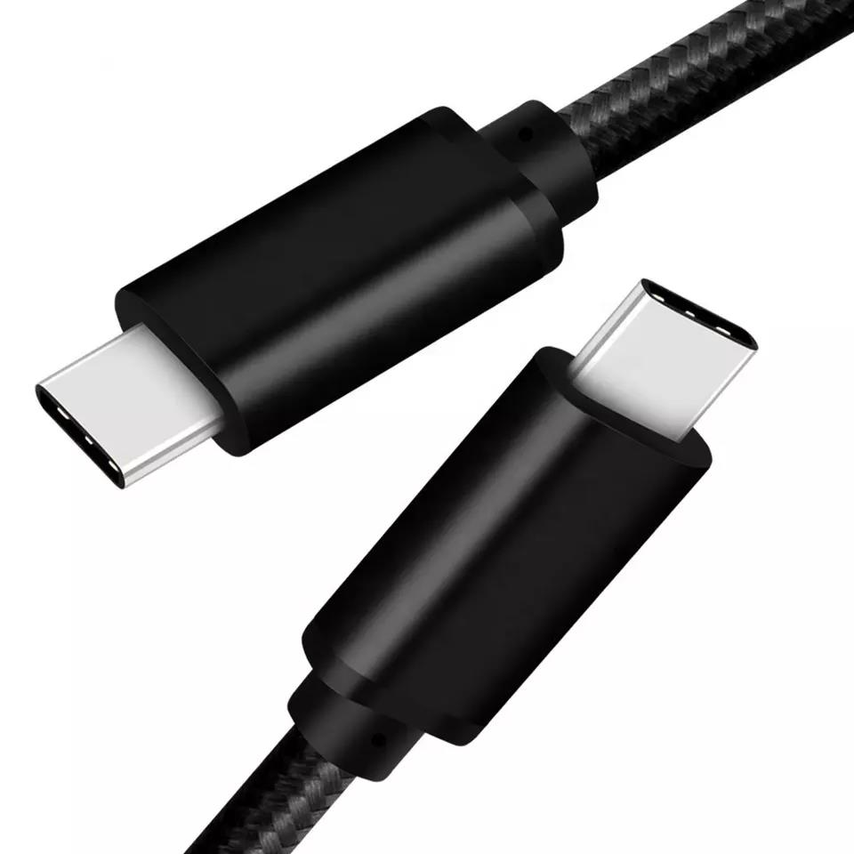 Black Type-C USB Cable, Fast Charging Wear Resistant Cable Protection Fast Transmission, for Phones