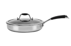 Honeycomb Nonstick Frying Pan, 304 Stainless Steel No Coating Non-stick Easy to Clean, for Kitchen