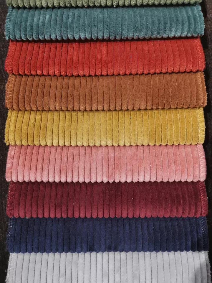 Sofa Velvet Fabric, 90% Polyester 10% Nylon No-woven Backing 500D*500D Eco-friendly Comfortable Ventilation, for Sofa