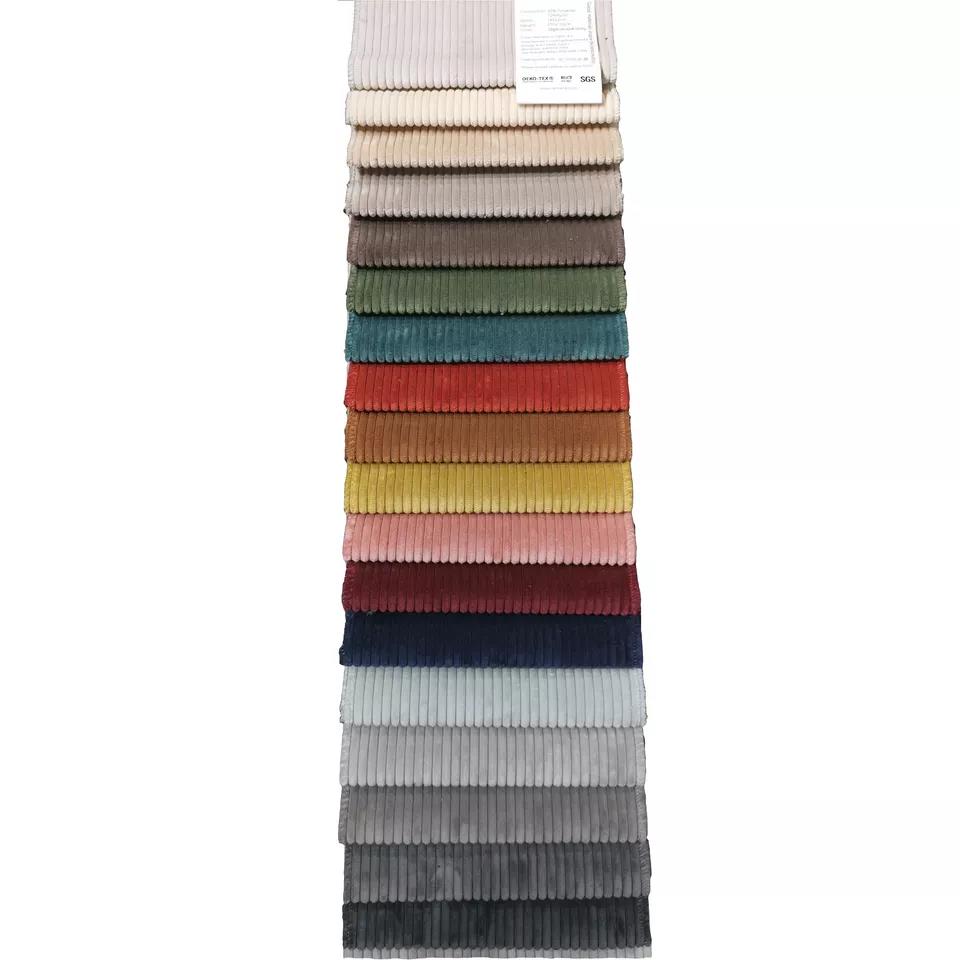 Sofa Velvet Fabric, 90% Polyester 10% Nylon No-woven Backing 500D*500D Eco-friendly Comfortable Ventilation, for Sofa