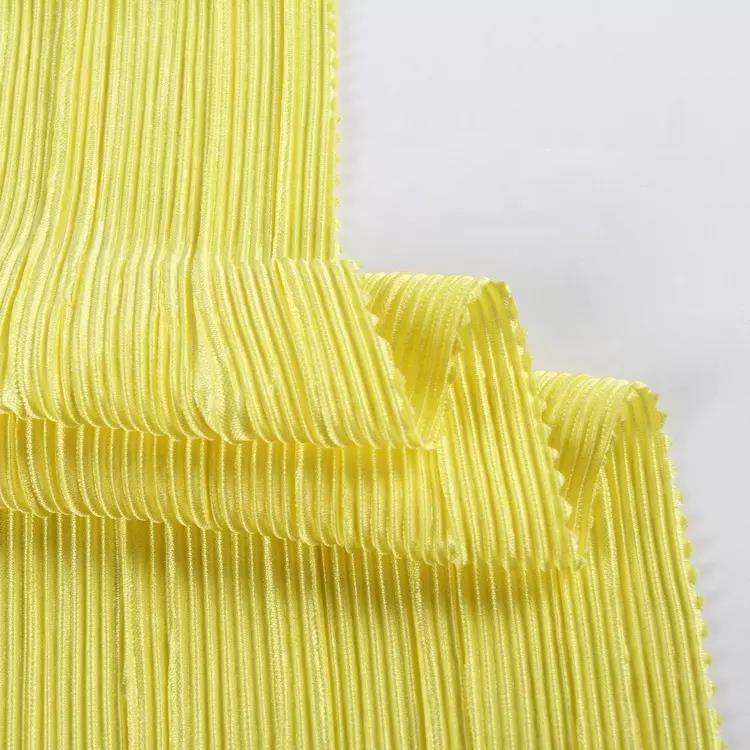 Crinkle Fabric, 100% Polyester ization Soft Skin-friendly Comfortable Anti-static Shrink-resistant, for Dresses