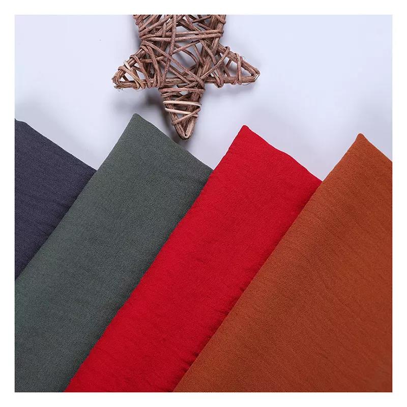 CEY Fabric, Super Soft 100% Polyester Plain Dyed 180D Yarn Count Skin-friendly Breathable ization, for Fashion