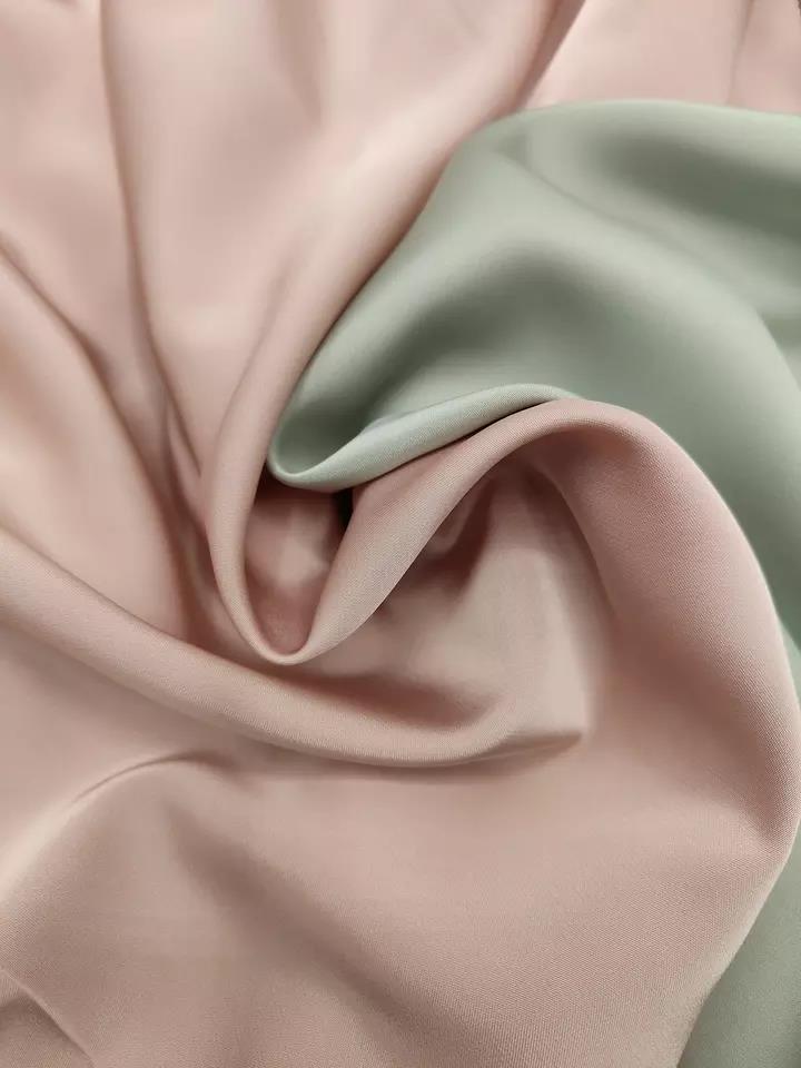 Bridal Satin Fabric, 100% Polyester Dyed Patterns izable 135gsm Tear-resistant Shrink-resistant, for Dresses