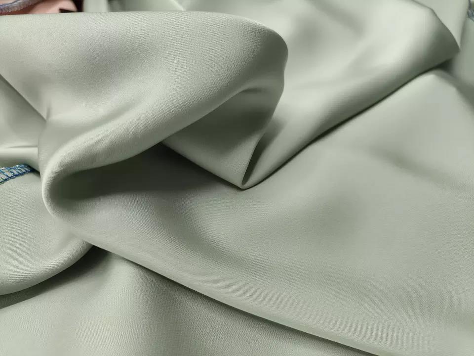 Bridal Satin Fabric, 100% Polyester Dyed Patterns izable 135gsm Tear-resistant Shrink-resistant, for Dresses