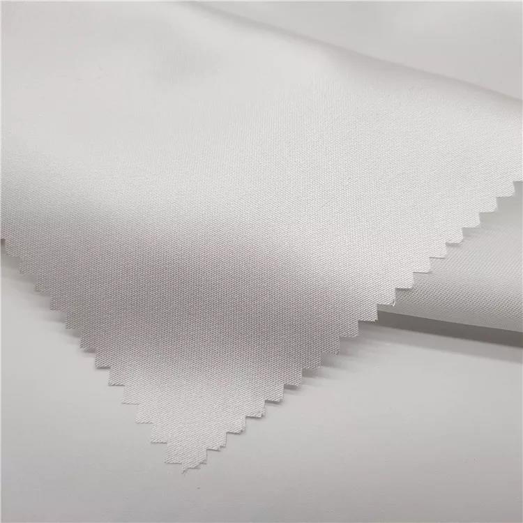 Bridal Satin Fabric, Woven Fabric ization Plain Dyed 75D*100D Yarn Count Shrink-resistant Anti-static, for Curtain