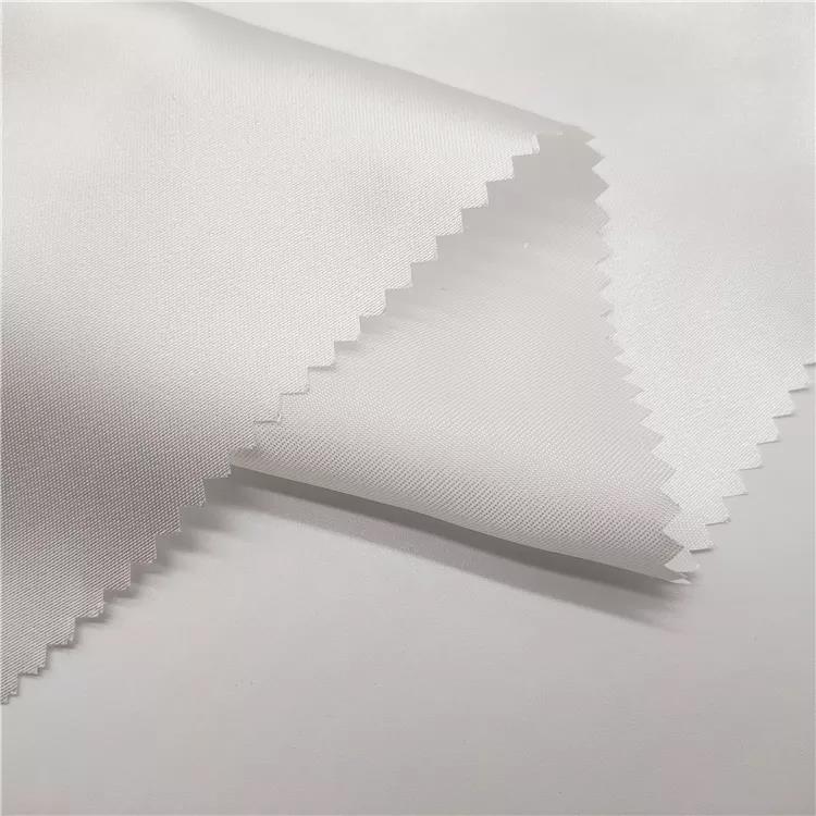 Bridal Satin Fabric, Woven Fabric ization Plain Dyed 75D*100D Yarn Count Shrink-resistant Anti-static, for Curtain