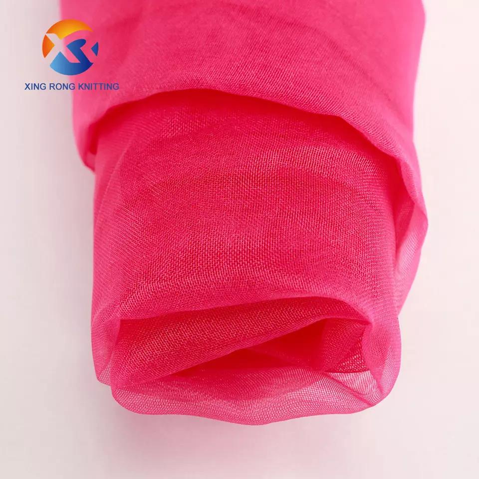 Gauze Fabric, Translucent 100% Nylon izable Soft Comfortable Yarn Dyed, for Bag Underwear