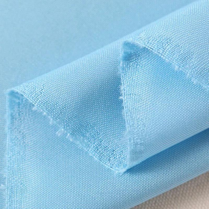 Plain Dyed Fabric, 100% Polyester Mesh Fabric izable Waterproof Tear-resistant, for Work Uniform Bag