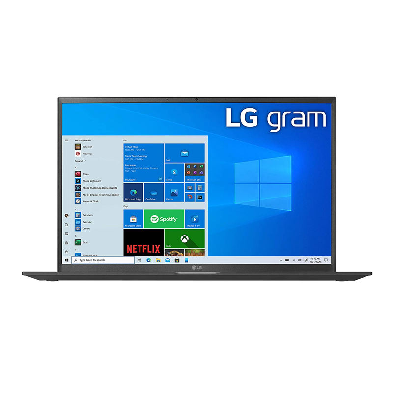 LG Gram 17Z90P Laptop, 17" IPS Ultra-Lightweight Intel Evo 11th Gen Core i7 16GB RAM 1TB SSD, For Gaming
