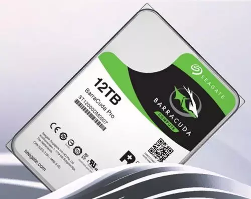 Seagate Exos Hdd St12000nm0008 Hard Disk, 12TB 7.2k 3.5 Sata 256mb Computer Fast Tackle Large Projects, for PC