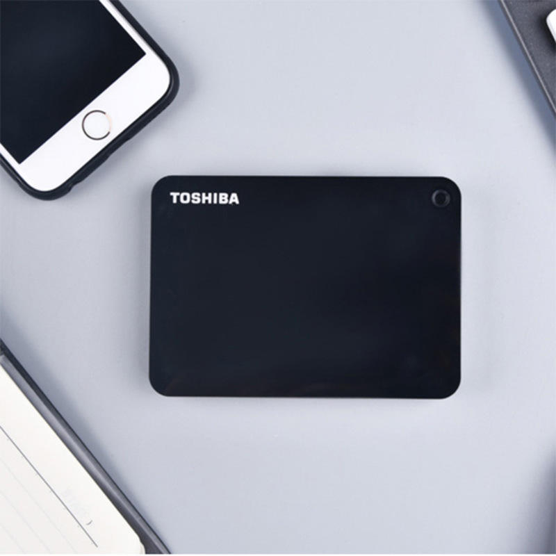 Toshiba V9 USB3.0 Portable External Hard Drive, 2tb Encrypted hdd Automatic Backup Software Compact Design, for Latop