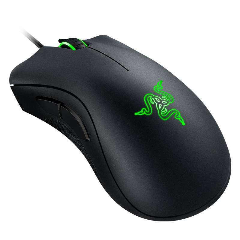 Original Razer Deathadder Mouse, Wired 6400DPI Optical Sensor 5 Independently Buttons High-Precision, for Laptop PC