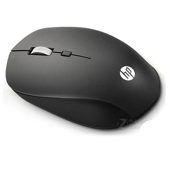 (HP) S1000 Plus Wireless Mouse, Computer USB 2.4GHz Contoured Comfort Dependable Power, for Home Office