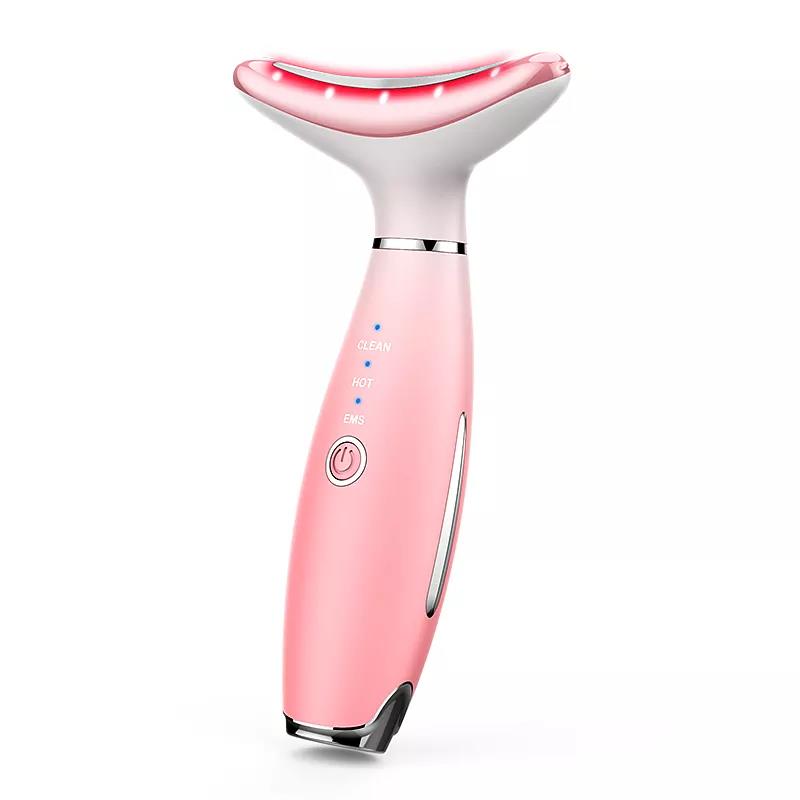 Facial / Neck Massage Portable Electric Beauty Device Hot Compress 