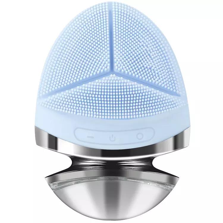 Electric Facial Cleansing Brush Mini Silicone Vibration 