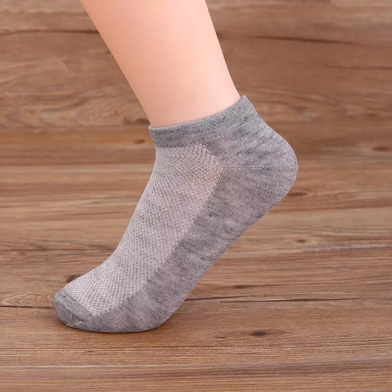 Sports Socks Men Cotton Hosiery Solid Ankle Socks Casual 