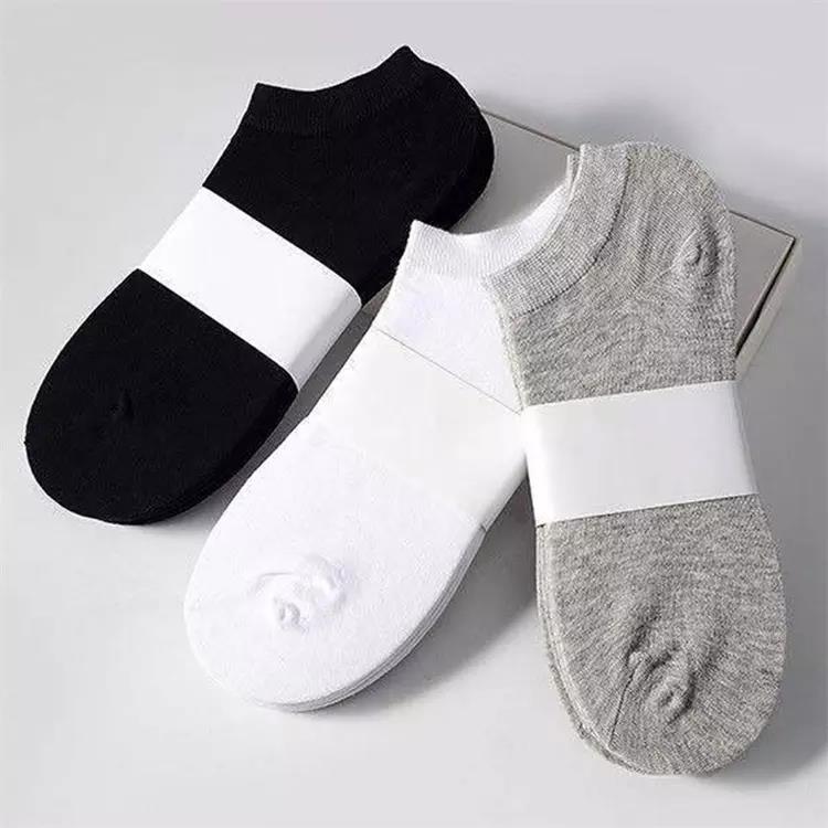 Thick Plain Sport Cotton Socks Men 