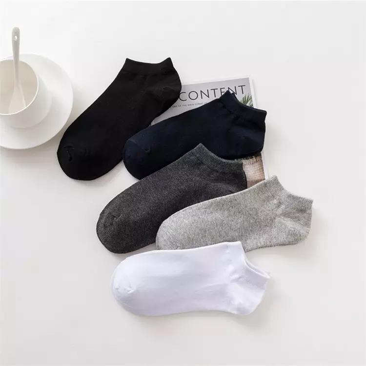 Thick Plain Sport Cotton Socks Men 