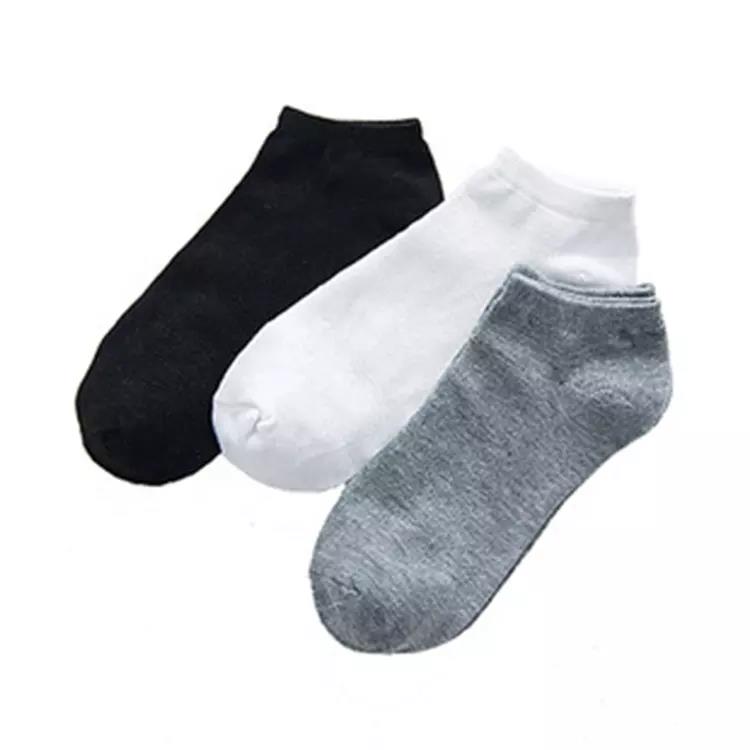 Thick Plain Sport Cotton Socks Men 