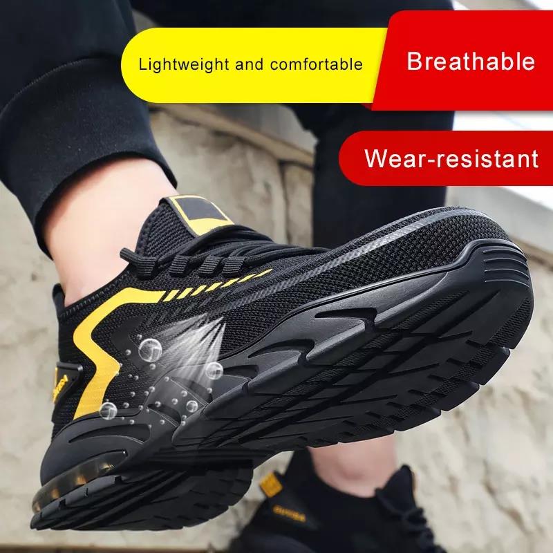 Safety Shoes Comfortable Anti-slip Construction Work Shoes Hiking 