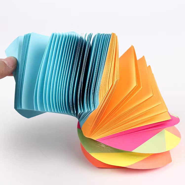 Colorful creative stationery post-it notes