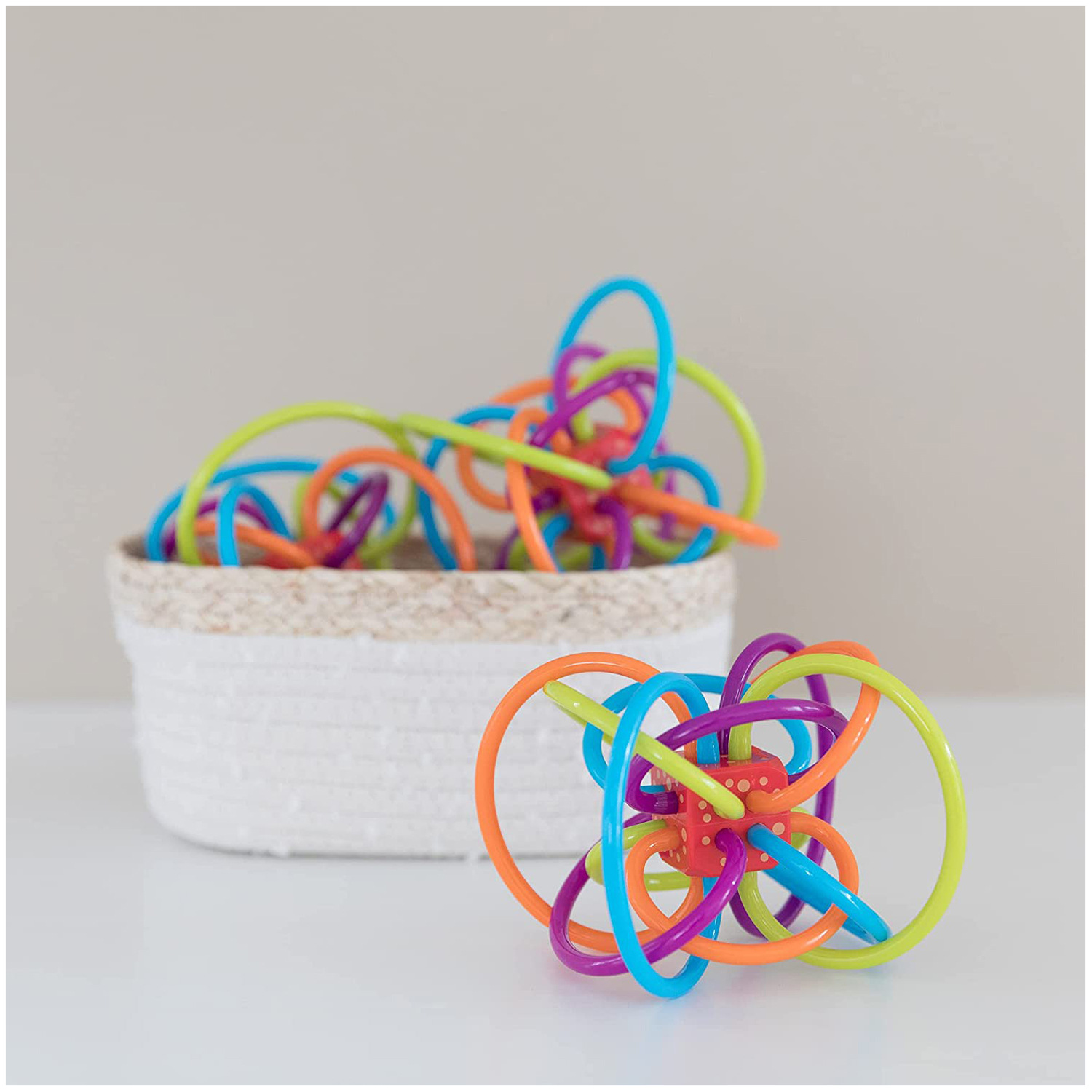 Toy Rattle & Sensory Teether Toy
