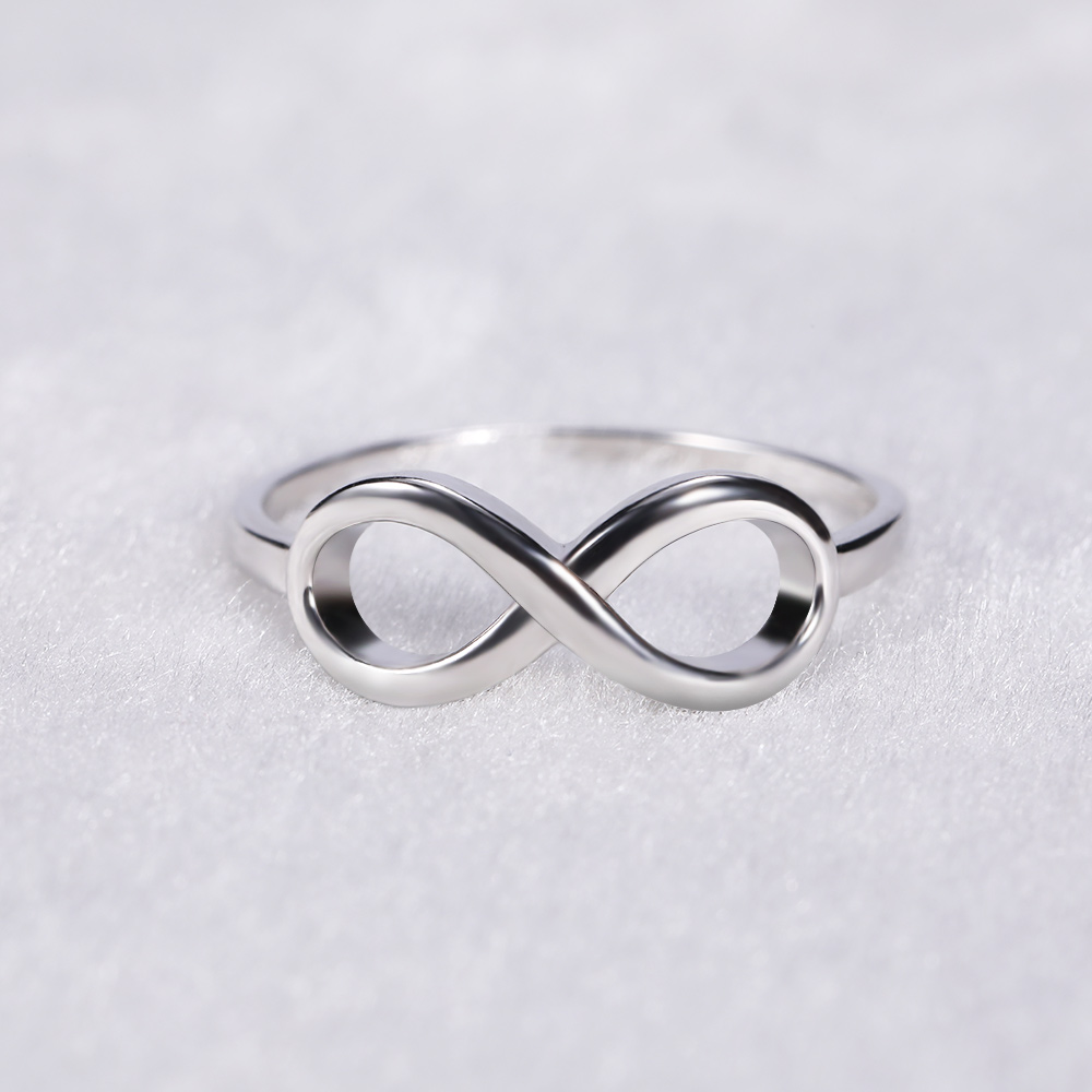 925 Sterling Silver Ring Infinite Knot Ring Eternal wedding ring