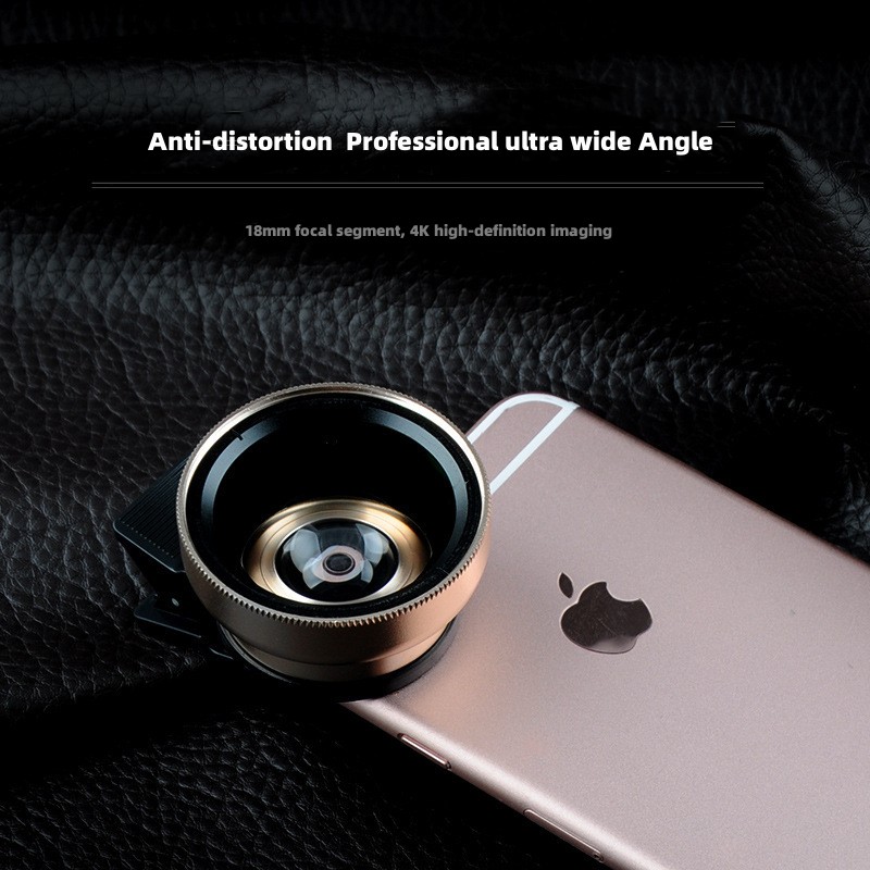 Lens Kit Universal Mobile Phone Professional 37MM 0.45X 49UV wide Angle + macro two-in-one mobile phone lens
