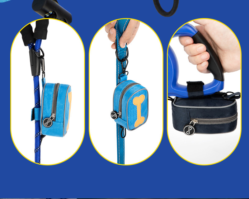 Outdoor bulk portable  walking pet poo poo litter litter bag holder dispenser