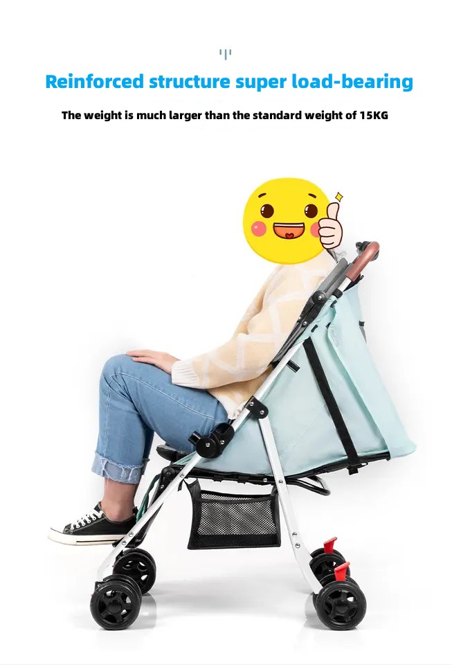High quality aluminum frame foldable luxury stroller 3 in 1
