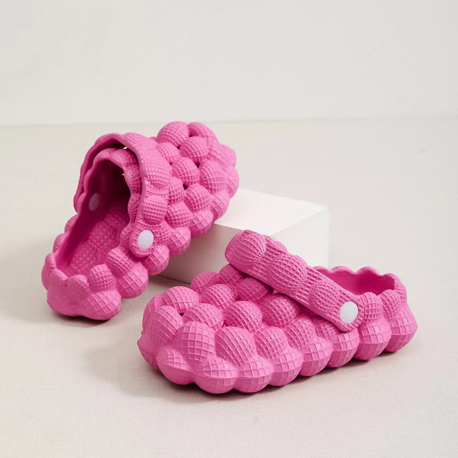 Kids Bubble Shoes Sandals Boys Girls Beach Slipper Summer Bubble Slides 