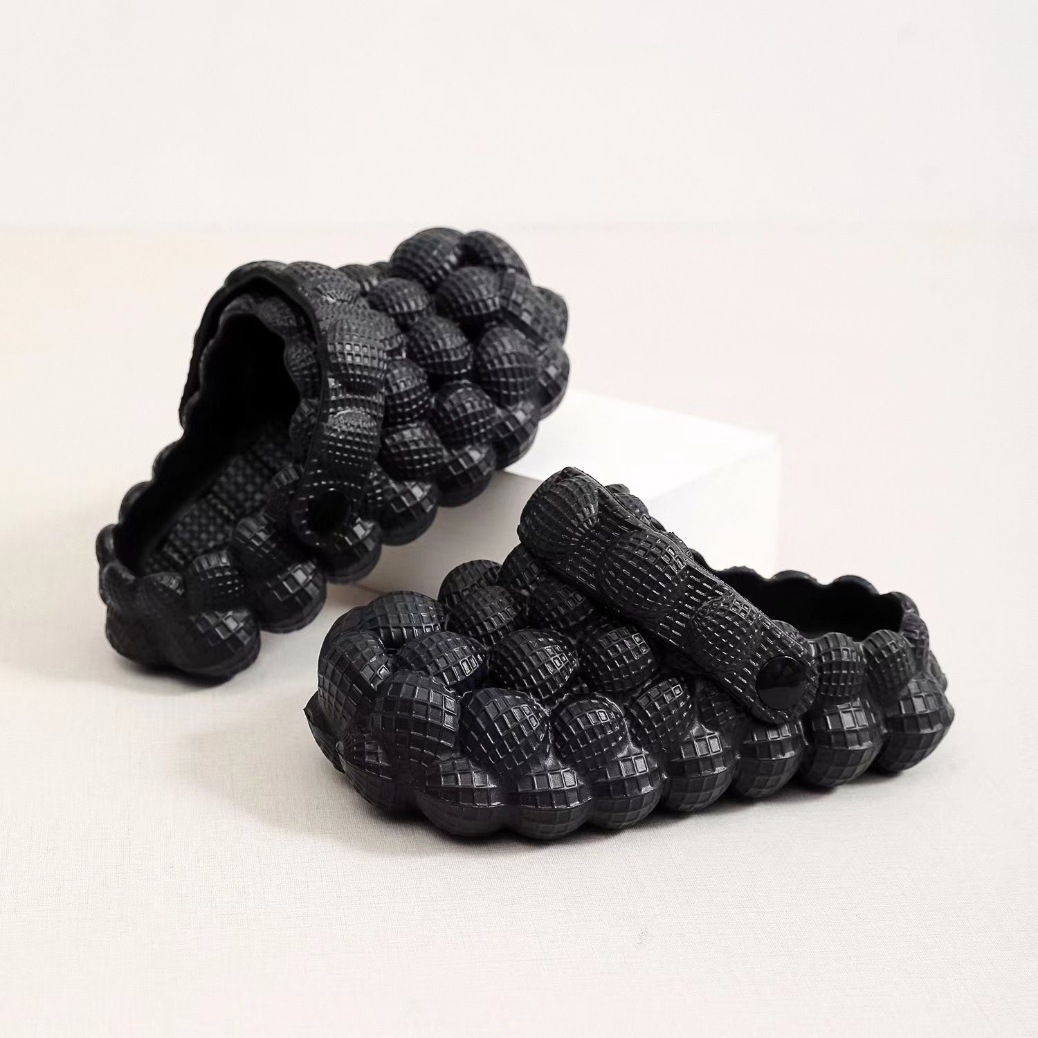 Kids Bubble Shoes Sandals Boys Girls Beach Slipper Summer Bubble Slides 